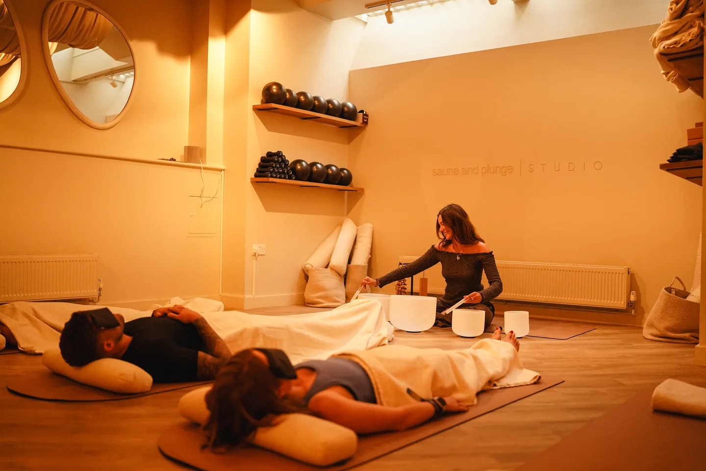 £7.50 Sauna & Plunge Studio Class