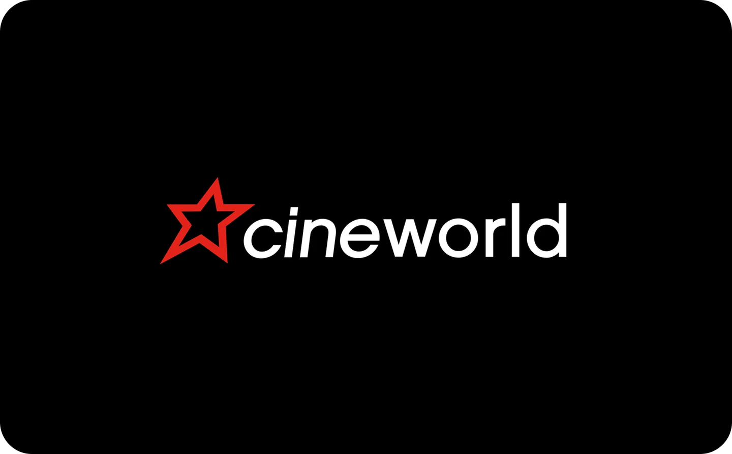 Cineworld Gift Cards