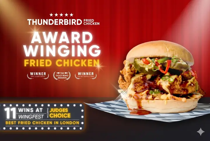 25% Off Thunderbird Burgers