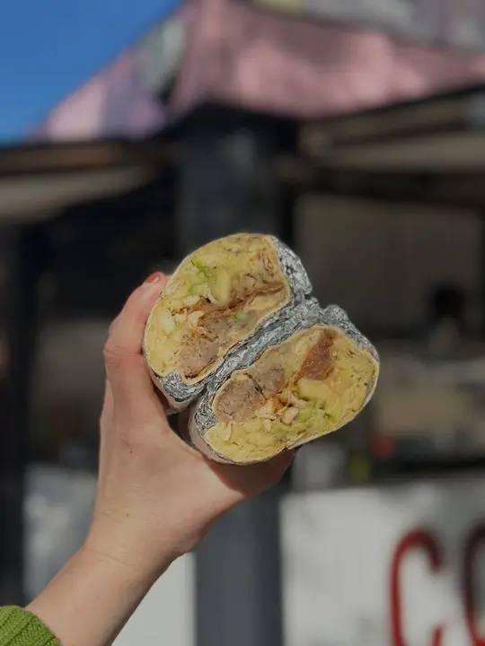 Buy a Bagel or Burrito Get a Free Coffee